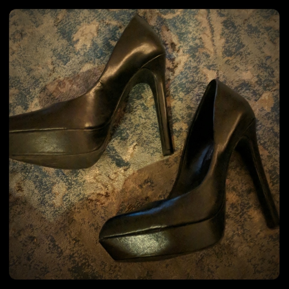 BCBGeneration Black Stilettos